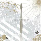 Colourful Disposable Toothbrush PP Handle Nylon Bristle and Toothpaste Inside for Hotel and SPA thumbnail-3