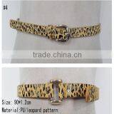 Fashion Popular Ladies Skin Belts With pu Leather