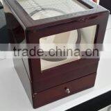Fashion Wooden Watch Winder With Power Double Watch Winder