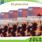 promotional gifts	plastic PP 3d sticker for cell phone