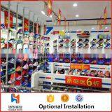 Huohua Metal Material Easy Assembly Muti-functional Shoe Shop Using Revolving Shoe Rack thumbnail-3
