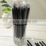 Disposable Plastic Straw With Different Colors Long Flexible Drinking Straws