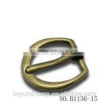 Antient Look Lady's Casual Wear 15mm Burnish Bronze Plated Pin Buckle thumbnail-1
