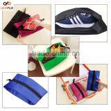 Luckiplus Portable Waterproof Nylon Travel Shoe Bags thumbnail-3