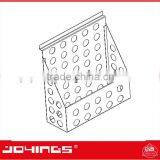 Double Sided Slatwall Display Promotion Magazine, Brochure Display Rack, Aluminum Extrusion Back Panel thumbnail-4