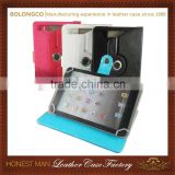 Newest Customized Factory Price Leather Case Table Pc Case