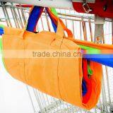 Foldable Rolling Shopping Cart Bags /Light Trolley Bag Supermarket thumbnail-3