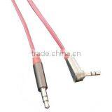 Top Grade Metal 1M - 3.5mm Jack Plug To Plug Male Cable - Audio Lead For Headphone/Aux/MP3/iPod thumbnail-3