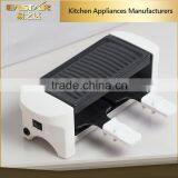 Electric Duo Grill , Cooking Applience Indoor Mini Raclette Grill for 2 People Use thumbnail-1