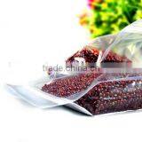 Transparent Stand up Side Gusset Square Bottom Zipper Pouch thumbnail-1