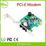PCI-E Express 56K Internal Data/Fax Modem for Windows XP Vista Win7/8 32/64 Bit