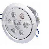 2014 Best Seiling 7w Down Modern Led Ceiling Lamp