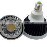 Par30 15w Cob Led Spotlight E27 Base, New Style Black Aluminium Shell