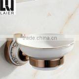 2015 new design ceramic bathroom accessories set soap holder 11839