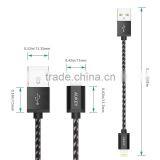 MFI 8 Pin Data Cable for Iphone 6 6s Plus 5 5s Ipad High Quality IOS 8/9 Durable Fast Charge Data Cync Usb Line Wire thumbnail-4