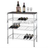 PF-WR09 4 Tier Metal Wire Wine Rack thumbnail-1