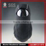 Чёрная балаклава-шапка для зимы