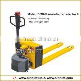 CBD-C Semi-electric Pallet Truck with CE Certificate