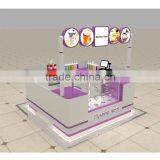 Attractive Wooden Mall Food Kiosk of Juice Bar Counter for Sale thumbnail-1