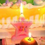Wholesale Baby Girls 1st Birthday Candle Available in 1 2 3 4 5 6 7 8 9 0 Kids Birthday Partyware Party Supplies