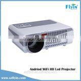 4000 Lumens Smart Android Portable Proyector 4.2.2 Wifi 1080P 3d Led Projector