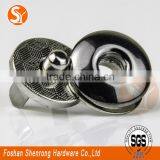 Glasses Case Metal Fitting Eyelet Magnetic Snap Black Nickel 17*2mm thumbnail-1