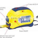 Steel Tape Measure With Laser Level