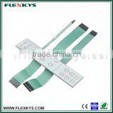 Foil-covered Aluminum Front Plate PCB Membrane Switches