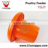6KG Poultry Thicker Feeder Pan Adjustable Poultry Plastic Chicken Feeder thumbnail-2