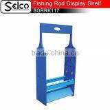 China Custom PP Plastic Fishing Rod Display Shelf SGRRK117 thumbnail-2