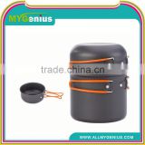 1l titanium pot with lid	,H0T12	cast aluminium pots