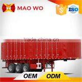 50Ton Hino Brand 6x4 6x6 6x8 Cargo Truck , Van Type Semi Trailer thumbnail-2