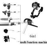 6 in 1 Multifunction Machine Gasoline Engine Garden Tools DGJ330