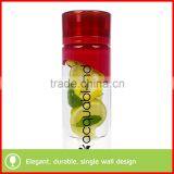 800ml Twist Top Fruit Infuser Water Bottle. Create Your Own Naturally Flavored Fruit Infused Water Juice Iced Tea & Sparkling Be thumbnail-6