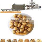 Jinan TVP FVP Vegetarian Soya Protein Nuggets Extruder Making Machine thumbnail-1