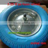 Wheelbarrow pu Foam Solid Tire 13x3.25-8 thumbnail-2
