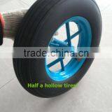 Wheelbarrow Semi-hollow Rubber Wheels thumbnail-1