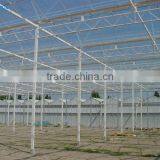 Modern Apperance Hot Dip Galvanized Steel Structure Glass Covering Greenhouse thumbnail-3