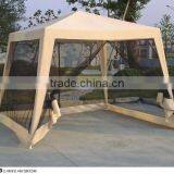 2.4*2.4m/3*3m Canopy Gazebo With Mosquito Net thumbnail-1