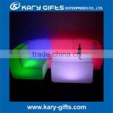 Plastic Material RGB Color Changing LED Light Sofa Set, Commercial Bar Furniture Bar Chair thumbnail-3