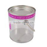 Oval-shaped Metal PVC Tin Bucket With Handle thumbnail-4