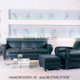 High Quality Leather Sofa Set. Comfortable and Beautiful Genuine Leather Sofa Set. Modern American Style Leather Sofa Set B48157 thumbnail-1