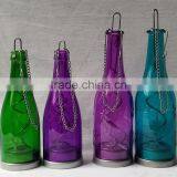Cute Wine Bottle Candle Holder With LED String Lights thumbnail-3