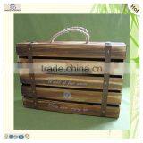 Custom Pine Fruit Vegetables Wine Beer Wooden Box thumbnail-1