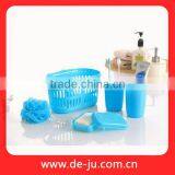 Plastic Basket Set Cheap Price Bathroom Accessories thumbnail-1