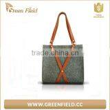 Felt Shopping Bag, Small Tote Felt Shopping Bag thumbnail-1