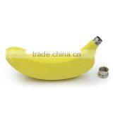 Bananas Stainless Steel Hip Flask, 5 OZ Stainless Steel Flagon Banana Hip Flask thumbnail-4