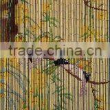 High Quality Best Selling Bamboo Door Curtain With Yellow Birds in Viet Nam thumbnail-1