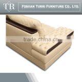 Luxury Home Furniture Brighted Colored Italian Leather Sofa Set thumbnail-5