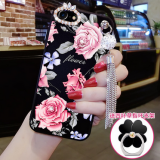Diamond Housing Case Silicone Mobile Phone Cases for IPhone7/7Plus/6/6s/6plus/6splus Cell Phone Finger Ring Stent Holder thumbnail-1